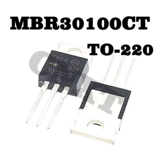 10 ชิ้น/ล็อ 30100CT MBR30100CTG MBR30100 ตต้นฉบับใหม่ Schottky Diode 30A/100V TO-220