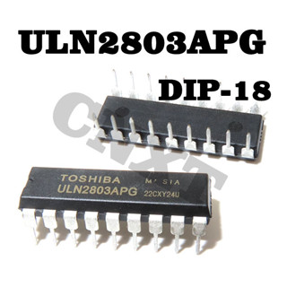 10 ชิ้น/ล็อต ULN2803 ULN2803APG DIP-18 ใหม่ชิปไดรเวอร์ทรานซิสเตอร์ Darlington ดั้งเดิม