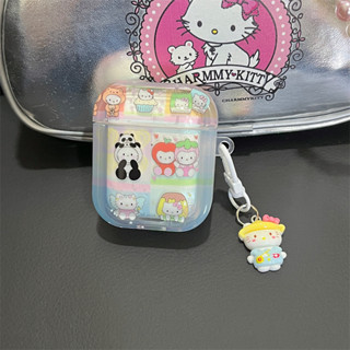 เคสหูฟังบลูทูธไร้สาย ลายสก๊อต ลายลูกแมว สําหรับ Apple Air Pods รุ่น 1 2 3 Pro