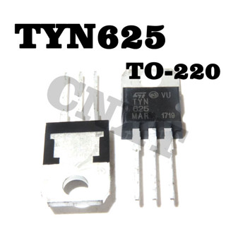 1ชิ้นใหม่ TYN625 TYN625RG TO-220 ขาตั้งกล้องซิลิกอนที่ควบคุมได้ทางเดียวกำลังสูง