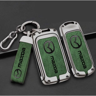 ซองกุญแจ Mazda 2 cx3 cx5 cx8 All New Mazda 3 CX30 CX 3 ปี2021 Skyactiv key case metal key cover keyless