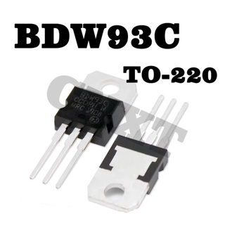 10 ชิ้น/ล็อ BDW94C BDW93C BDW94 BDW93 ตต้นฉบับใหม่ Darlington Transistor Triode TO-220