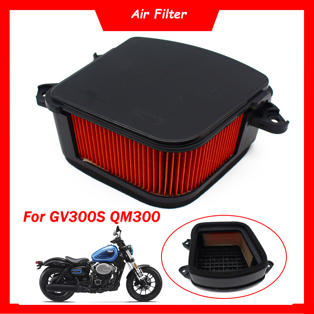 ไส้กรองอากาศเครื่องยนต์รถจักรยานยนต์ แบบเปลี่ยน สําหรับ Hyosung GV300S QM300 GV 300 GV300 S