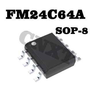 10 ชิ้น/ล็อต FM24C64 FM24C64A SOP-8 EEPROM เหล็กชิปหน่วยความจำไฟฟ้า