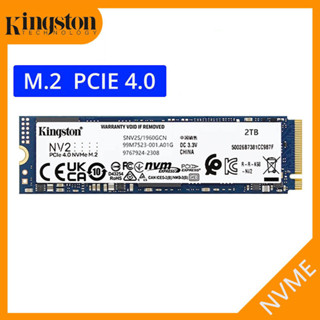 Kingston-nv2 โซลิดสเตตไดรฟ์ภายใน เดสก์ท็อป และแล็ปท็อป ssd nvme m2 nvme PCIe Gen 4.0 X4 ssd 1TB 2TB M.2 2280