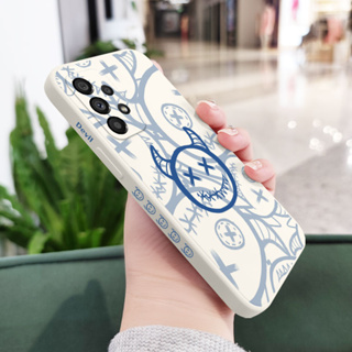 เคสโทรศัพท์มือถือ ซิลิโคน ลายปีศาจตลก มีลายด้านข้าง สําหรับ Samsung Galaxy A73 A53 A33 A23 4G 5G