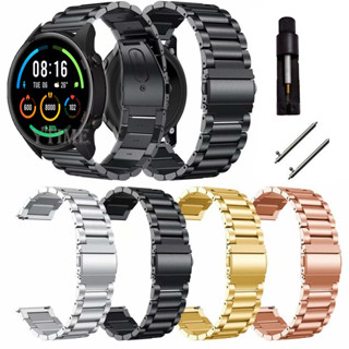 สายนาฬิกาข้อมือ สเตนเลส โลหะ สําหรับ Samsung Galaxy watch 3 4 5 Gear S3 Amazfit GTR GTS Huawei watch 4 GT2 3 pro