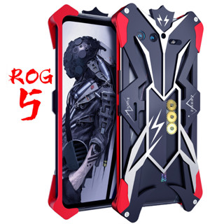 Zimon เคสโทรศัพท์มือถือแฟชั่น แบบโลหะผสมอลูมิเนียม กันกระแทก สําหรับ ASUS ROG 5 ASUS ROG Phone 5