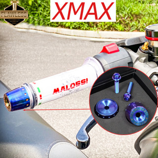 FLAWLESSTI Yamaha Xmax 300 Gr5 ปลายแฮนด์บาร์ไทเทเนียม