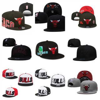 NBA Chicago Bulls หมวกเสื้อกีฬากลางแจ้งแบบปรับได้