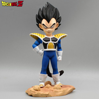 โมเดลฟิกเกอร์ PVC รูปปั้นอนิเมะ Dragon Ball Vegeta Juvenile Vegeta ขนาด 21 ซม. เหมาะกับของขวัญ สําหรับตกแต่งโต๊ะเก็บสะสม