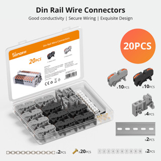 Sonoff บล็อกเชื่อมต่อสายไฟ 211 D1-1 D1-2 สําหรับเชื่อมต่อสายเคเบิลไฟฟ้า