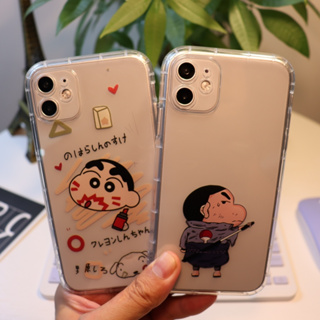 เคสiPhone13เคสซิลิโคนนิ่ม ลายการ์ตูนชินจัง สําหรับ เคสไอโฟน11 โทรศัพท์ 6s 7 8 plus se2020 เคสไอโฟน 13 เคสไอโฟน 12 14 pro max mini plus เคสไอโฟน7พลัส xs XR iPhone case 6p 7p 8p เคสโทรศัพท์ เคสมือถือซิลิโคนนุ่ม ฝาครอบป้องกันการตก