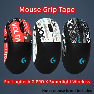 เทปสติกเกอร์ กันลื่น กันเหงื่อ สําหรับเมาส์เล่นเกมไร้สาย Logitech G PRO X Superlight