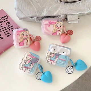 เคสหูฟัง กันลื่น กันน้ํา ลายสัตว์น่ารัก พร้อมสายโซ่คล้อง สําหรับ AirPods 1 2 Pro Pro 2 3