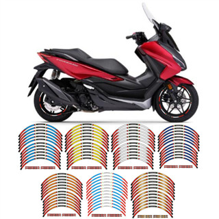 สติกเกอร์ติดขอบล้อรถจักรยานยนต์ กันน้ํา 15 นิ้ว 14 นิ้ว สําหรับ HONDA FORZA 250