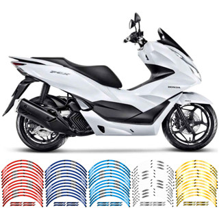 สติกเกอร์สะท้อนแสง 14 นิ้ว 13 นิ้ว อะไหล่สําหรับ Honda PCX PCX125 PCX150 PCX160