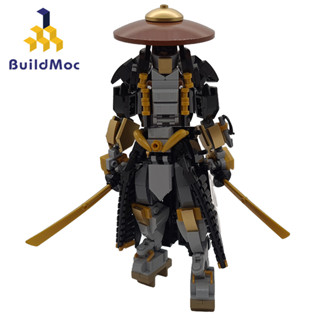 Buildmoc The Ronin Noir โมเดลหุ่นยนต์ซามูไร ของเล่นเสริมการเรียนรู้เด็ก 342 ชิ้น MOC-107112