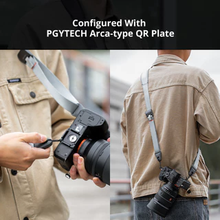 【ร้านค้าอย่างเป็นทางการ】PGYTECH สายคาดไหล่กล้อง - สำหรับกล้อง Sony Canon Fuji Nikon มีแผงปล่องออกด่วน ปรับได้ตามต้องการ สายคาดแขนข้างแข็งแรง ยืดหยุ่นสูง