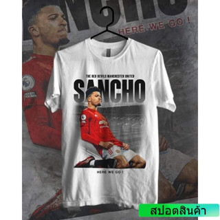 เสื้อยืดพิมพ์ลาย Jadon Sancho Manchester United T Shirt S-5XL