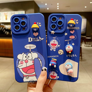 เคสโทรศัพท์มือถือแบบนิ่ม ลายการ์ตูนโดเรม่อน สําหรับ Realme C55 C35 C53 C33 C21Y C25Y C20 C11 10 9i 7i 8 Pro C17 C25 C15 C12