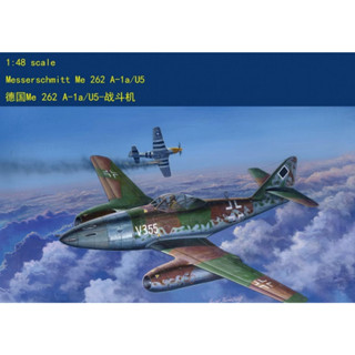 Hobbyboss ทรัมเปเตอร์ 1/48 80373 Me262A-1a U5 HOBBY BOSS 1/48 German Me 262 A-1a U5-Fighter 80373