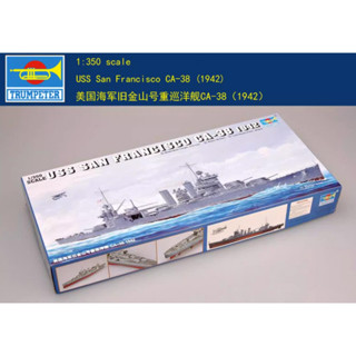 ทรัมเปเตอร์ 1/350 05309 USS San Francisco CA-38 1942 1/350 US CA-38 (1942) 05309