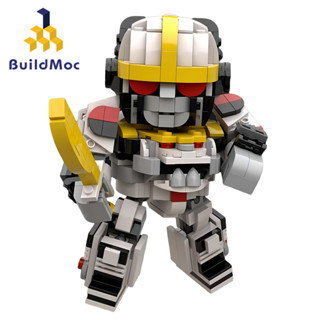 Buildmoc บล็อกตัวต่อโมเดล รูปเสือ Zord Mighty Morphin Power Rangers ของเล่นเสริมการเรียนรู้เด็ก ของขวัญ 450 ชิ้น