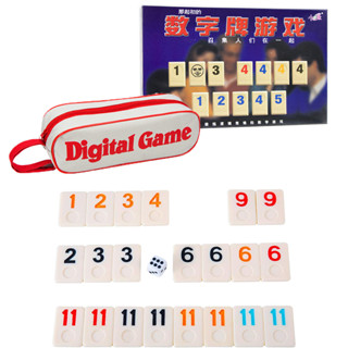 106 Tiles Family Traveling Portable Rummikub Israel Mahjong Digital Board Game