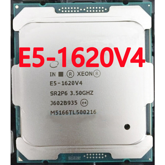 โปรเซสเซอร์ CPU YZX Xeon E5 1620V4 E5 1620 V4 E5-1620V4 3.50GHZ Quad-Core 8 Thread 10MB 140W LGA 2011-3