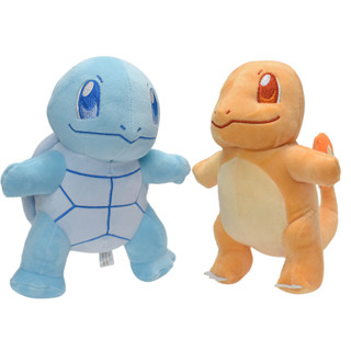 หมอนตุ๊กตานุ่ม รูปการ์ตูน Pokemon Charmander Squirtle ขนาด 21 ซม. เหมาะกับของขวัญวันเกิด คริสต์มาส สําหรับเด็ก