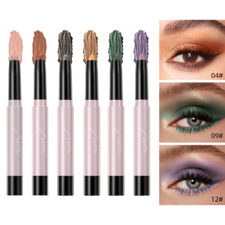 อายแชโดว์ ชิมเมอร์ เนื้อแมตต์ กันน้ํา ติดทนนาน 12 สี