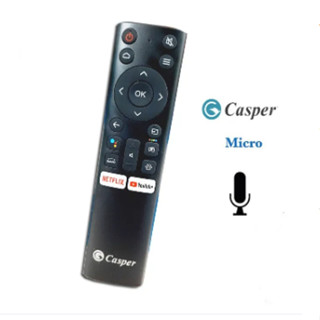 ใหม่ ของแท้ ไมโครโฟน ลําโพง CASPER TV Control - รีโมทคอนโทรล TV CASPER MICRO