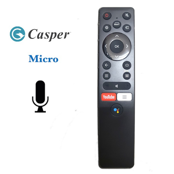 รีโมทคอนโทรลเสียงใหม่ทั้งหมด RC890 เหมาะสําหรับ Casper Android Full HD สมาร์ททีวี 43FG5000 และ Googl