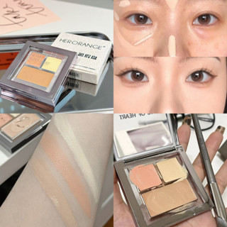 Herorange คอนซีลเลอร์ ไฮไลท์ ปกปิดยาวนาน น้ําหนักเบา 3 สี