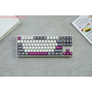 Humha DMG R3 ปุ่มกดคีย์บอร์ด PBT ลายเชอร์รี่ GMK DMG R3