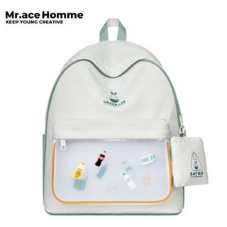 Mr. ace Homme EP Series Backpack กระเป๋าเป้สะพายหลัง กระเป๋านักเรียน กระเป๋าแล็ปท็อป ความจุขนาดใหญ่ สําหรับผู้หญิง Bag