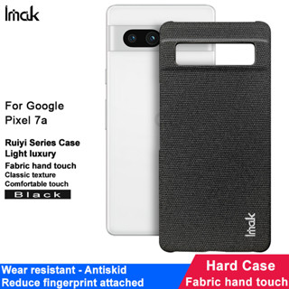 Imak เคสโทรศัพท์มือถือ ผ้าไนล่อน สําหรับ Nylon Pattern Cloth Case Google Pixel 7A PC Phone Back Cover