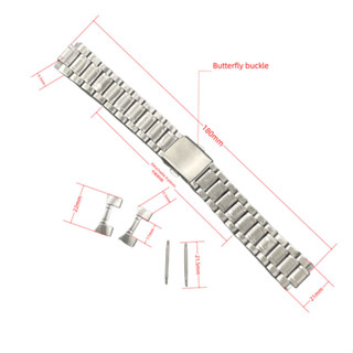 สายนาฬิกาข้อมือ สเตนเลส 316 22 มม. อุปกรณ์เสริม สําหรับ NH35