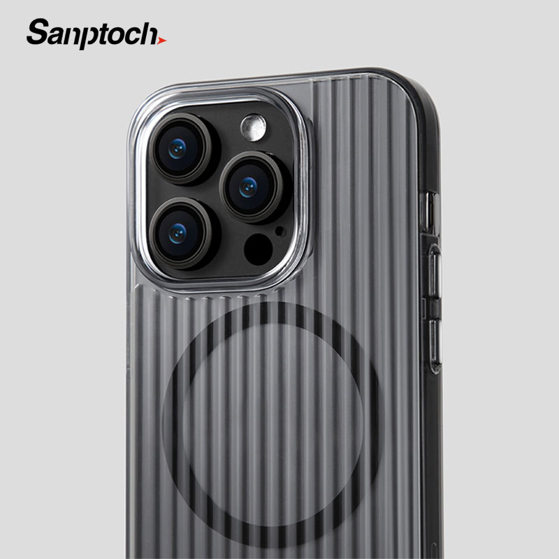 เคสโทรศัพท์มือถือ PC แข็ง แบบใส กันกระแทก ลาย Sanptoch สําหรับ iPhone 16 15 14 13 12 Pro Max 16 Pro Max