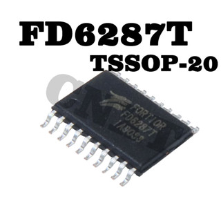 5 ชิ้น/ล็อ FD6287T FD6287 TSSOP-20 ตเดิมใหม่ 250V สามเฟสกระจังหน้าขั้วไดรเวอร์ชิปมอเตอร์