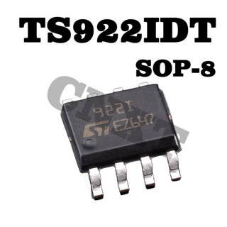 10 ชิ้น/ล็อต TS922IDT TS922I TS922 SOP-8 Op เครื่องขยายเสียงเดิมใหม่