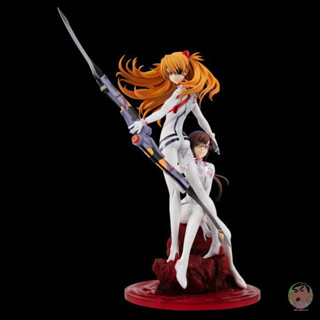 MegaHouse Precious GEM Series Shin Evangelion Movie version Shikinami Asuka Langley &amp; Makinami Mari Illustrious