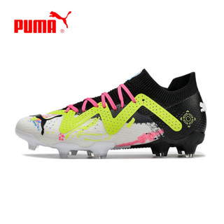 Puma Future Ultimate รองเท้าฟุตบอล FG แบบถักเต็มรูปแบบ 35-45