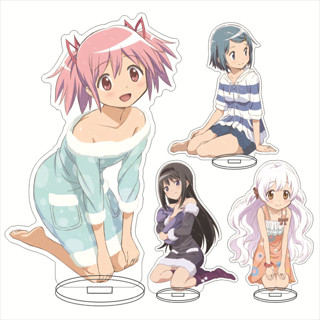 โมเดลฟิกเกอร์อะคริลิค รูปอนิเมะ Puella Magi Madoka Magica Kaname Madoka Akemi Homura ของเล่นสําหรับเด็ก