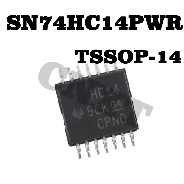 5 ชิ้น/ล็อต HC14 SN74HC14PWR 74HC14 TSSOP-14 ยี่ห้อใหม่ Original Logic ชิป IC 74HC14PW