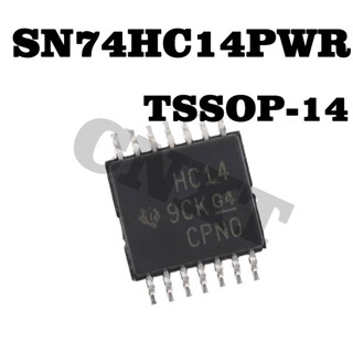 5 ชิ้น/ล็อต SN74HC14PWR 74HC14 TSSOP-14 ใหม่ชิปลอจิกเดิม IC 74HC14PW