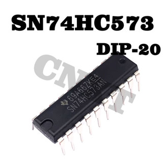 5 ชิ้น/ล็อ SN74HC573AN SN74HC573 ตต้นฉบับใหม่ แปดหลักทริกเกอร์เอาต์พุตสามสถานะ DIP-20