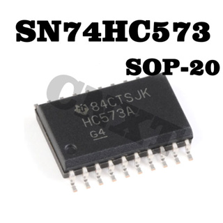 5 ชิ้น/ล็อ SN74HC573 SN74HC573ADWR SOP-20 ตต้นฉบับใหม่ เอาต์พุตสามสถานะแปดทางโปร่งใสคลาส D ล็อคชิปหน่วยความจำ