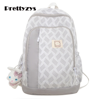 School Backpack Prettyzys 2023 Korean Students BagS Large capacity 14 inch For Teenage Girls